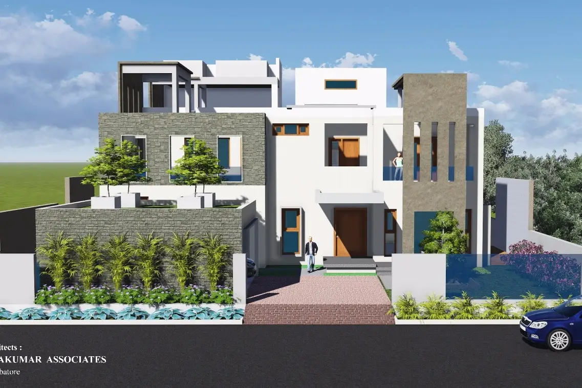 Saravanan Residence Architectural Design Project