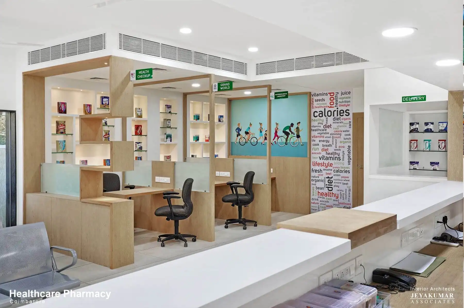 Healthcare Pharmacy Interior Project