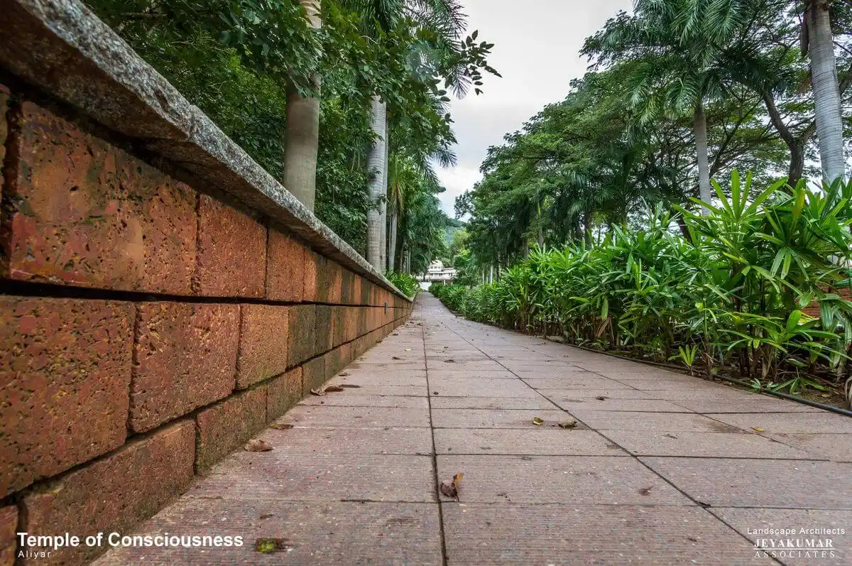 Vethathri Maharishi Ashram Walkpath Architectural