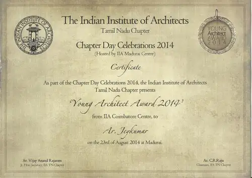 Indian Institute of Architect Award