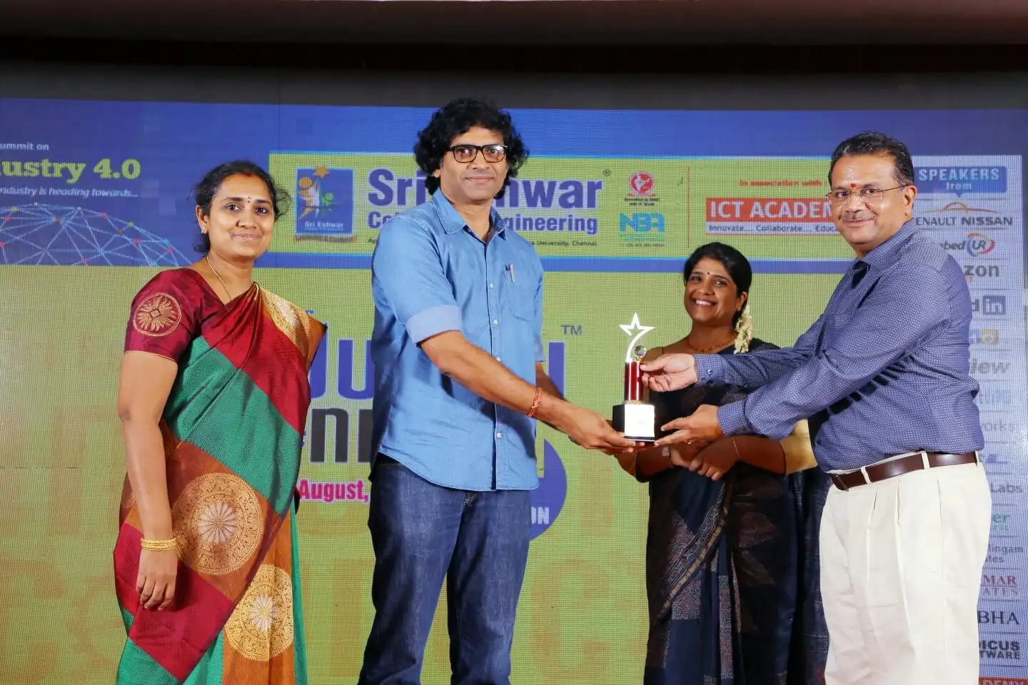 Honoured in Sri Eswari College of Engineering