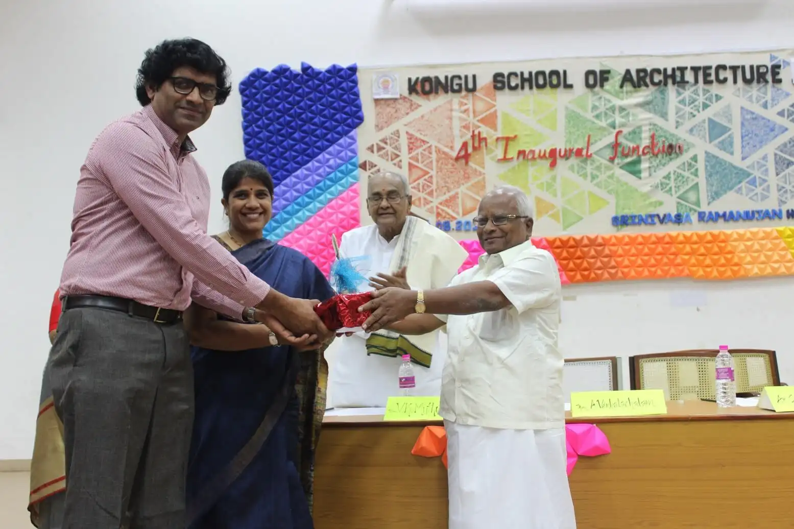 Honoured in Kongu School of Architecture